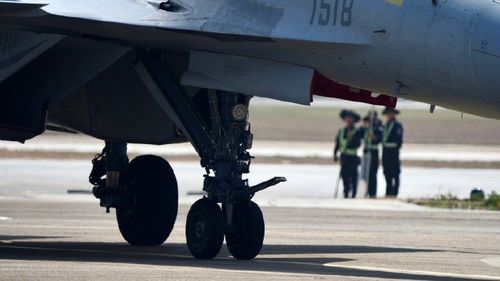 歼-15T重型舰载战斗机亮相珠海航展