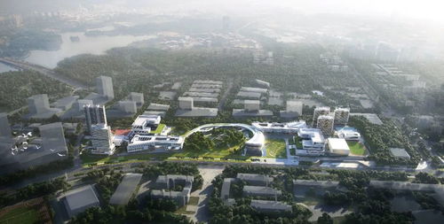 大湾区大学周边科技园区实景图