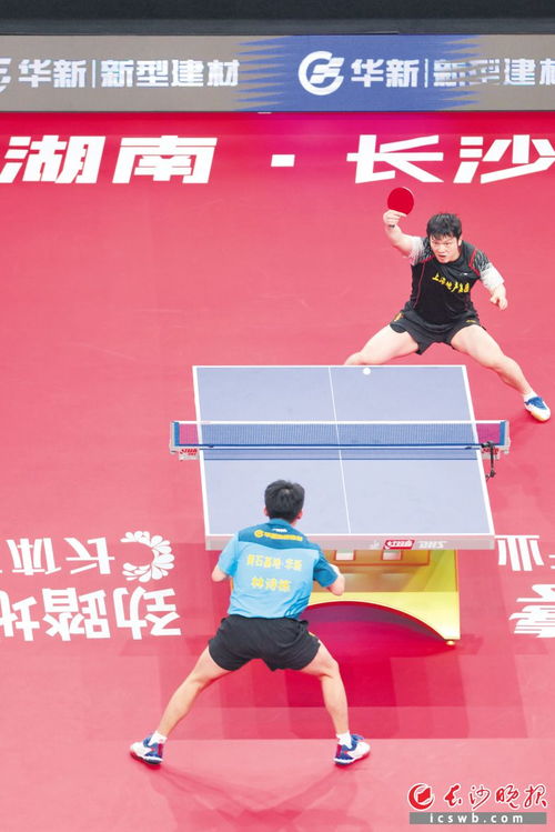 樊振东与林诗栋同台竞技