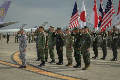 中泰联合军演现场