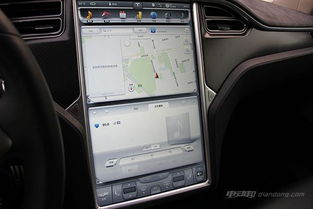 特斯拉车载系统界面展示