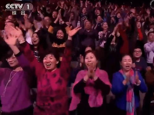 观众在台下鼓掌欢呼