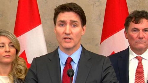 加拿大总理特鲁多在G7峰会上讲话