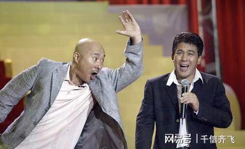 陈佩斯与朱时茂在春晚后台的照片