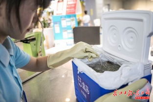 盒马生鲜配送现场图