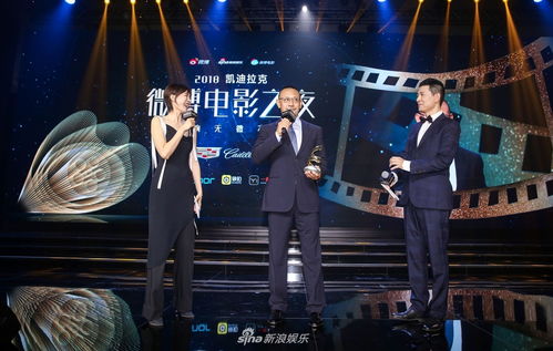 四位导演微博电影之夜合影