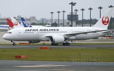 波音787客机在机场维修中