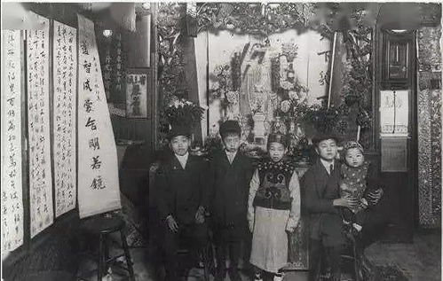 加拿大早期华裔移民老照片