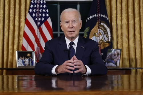美国总统拜登发表讲话