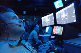 伊朗网络战指挥中心模拟图