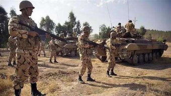 伊朗军队备战场景