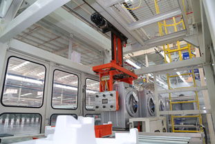 中国制造的洗衣机生产线