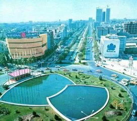 伊朗首都德黑兰城市夜景