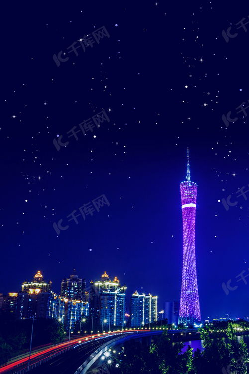 广州城市夜景