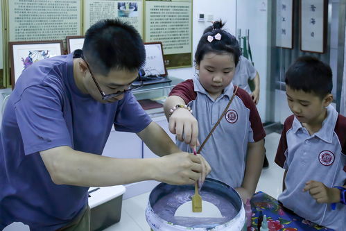 漆扇制作体验过程