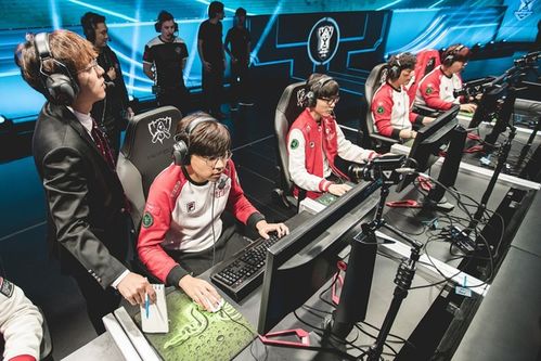 T1战队训练室专注备战