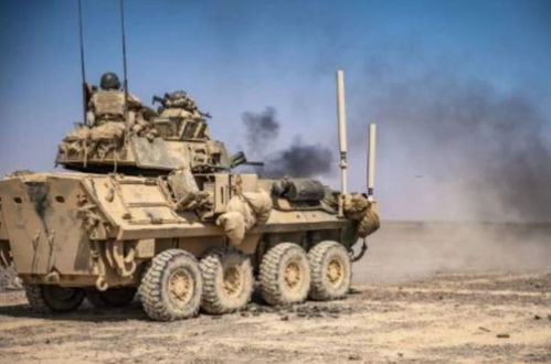 中东地区军事演习现场