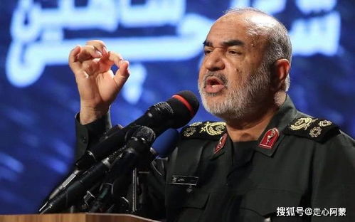 伊朗革命卫队总司令萨拉米生前照片