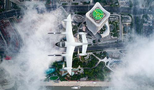 eVTOL飞行器概念图展示