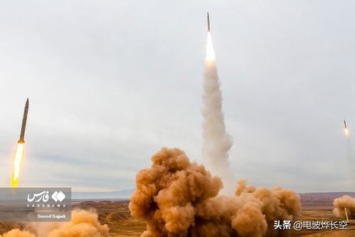 伊朗发射弹道导弹袭击以色列画面