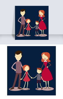 一家人围坐庆祝父亲节