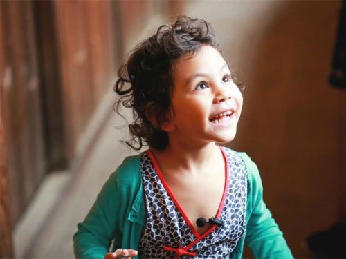 小沈阳女儿Nina正面照