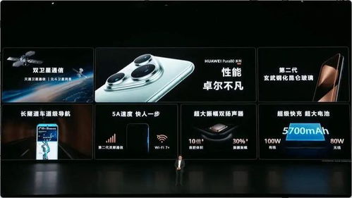 华为Pura80系列发布会现场