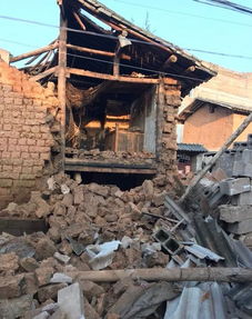 地震发生前的宁静街道