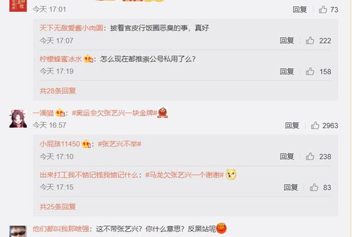 微博评论截图马龙父亲节礼物话题