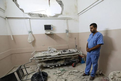 以色列医院内忙碌的医护人员