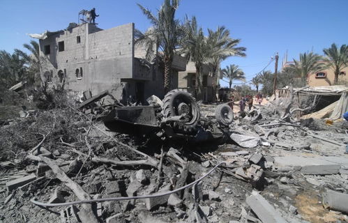 加沙和平谈判会议现场