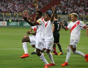 秘鲁地震期间足球场观众惊慌失措