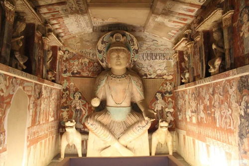 VR体验敦煌莫高窟壁画场景