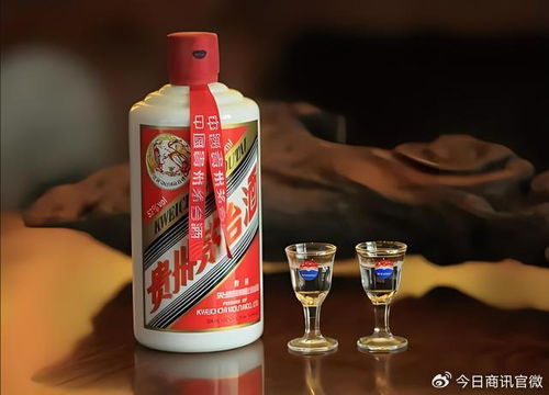 烟酒店内陈列的飞天茅台