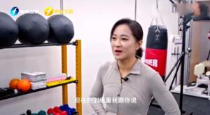 贾玲健身锻炼照片