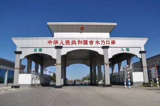 新疆边境口岸与哈萨克斯坦接壤区域