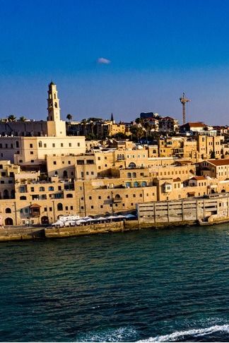 以色列特拉维夫城市夜景