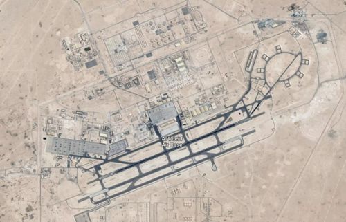 美军乌代德基地全景图