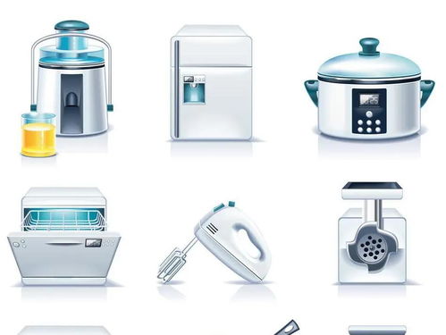 清洁家电全家桶实物展示图