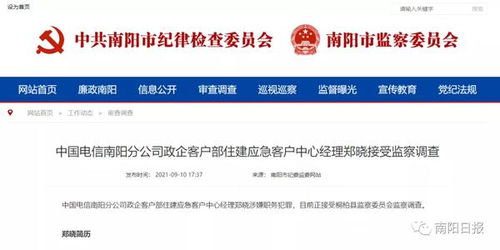 公职人员接受调查新闻截图