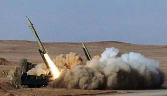 伊朗导弹发射瞬间场景还原图