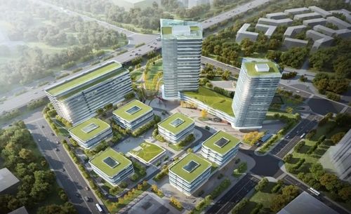 英特尔办公园区俯瞰图