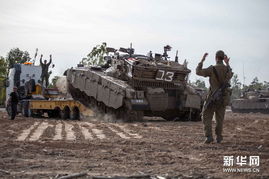 以色列军队在边境地区进行演习的照片