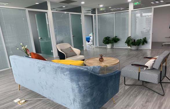 百度大厦外景及内部办公环境