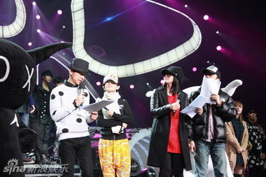 DGQ在演唱会现场表演照片