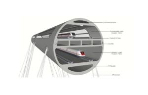 低真空管道磁悬浮模型