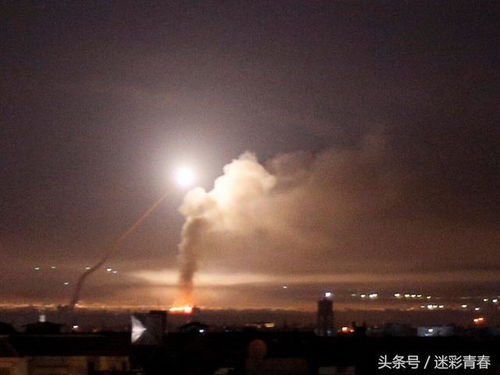 以色列空袭伊朗军事设施现场图片