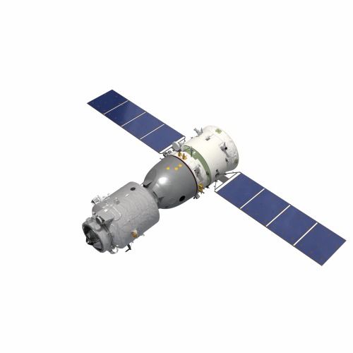 梦舟载人飞船模型展示