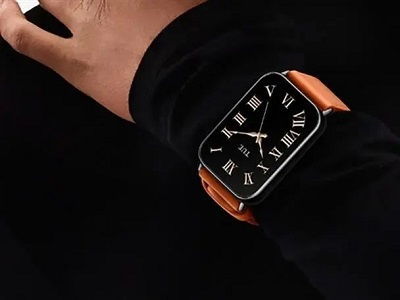 小米手环8 Pro佩戴效果图