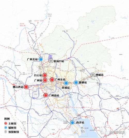 武汉至广州高铁线路示意